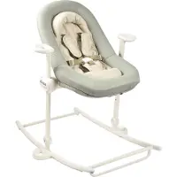 Beaba Sitter Relax Up & Down Plus - 4 Verstelbare Hoogtes - Tem 9 kg / 9 maanden - Inclusief Zitverkleiner - Seagrass - Wipstoel