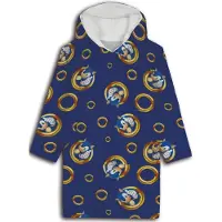 Procos Hoodie Fleece Deken, Rings - Volwassen (One Size) - Polyester