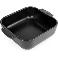 Peugeot Ovenschaal Appolia Vierkant Satijnzwart 21 cm