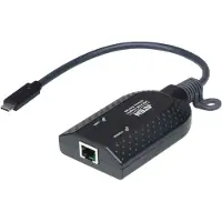 Aten KA7183-AX toetsenbord-video-muis (kvm) kabel Zwart