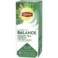 Lipton - Thee lipton balance green tea orient 25x1.5gr | Pak a 25 stuk | 6 stuks