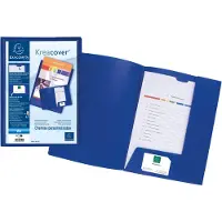 Exacompta Presentatiemap Krea Cover PP, A4, blauw