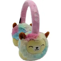Squishmallows - Leonard - draadloze kinderkoptelefoon - met pluche - microfoon - bluetooth