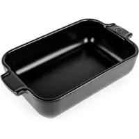 Peugeot Ovenschaal Appolia Rechthoekig Satijnzwart 22 cm