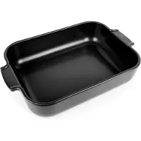 Peugeot Ovenschaal Appolia Rechthoekig Satijnzwart 36 cm