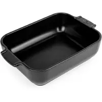Peugeot OVENSCHAAL RECHTHOEK ZWART 25 CM