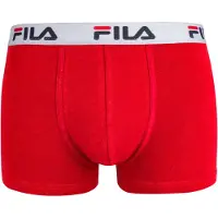 FILA Boxershorts grijs / rood / wit