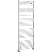 Aqualine Orbit gebogen design radiator 60x168cm wit 1013Watt