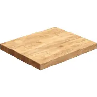 Sjithouse Furniture wastafelblad hout 25x22,5cm urban oak eiken licht