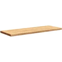 Sjithouse Furniture wastafelblad hout 65x22,5cm nero zwart eiken