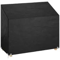 vidaXL - Tuinbankhoes - met - 8 - oogjes - 160x70x70/88 - cm - polyetheen