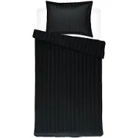 Papillon Dekbedovertrek Uni Zwart Satijn-140 x 200 / 220 cm | 1-Persoons