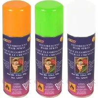 Rubies Haarverf/haarspray - groen/wit/oranje - 3x 125 ml - Ierland - St. Patricks Day