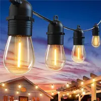 ABC-led LED solar prikkabel - 10 lampen - 10 meter - Zonnepaneel