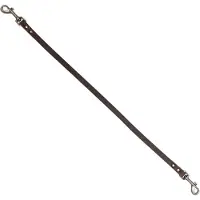 Animal Boulevard Ab30133 - Hals- En Leibanden - Hond - Ab Country Leather Add-a-dog Leiband Bruin-12mmx60cm - Maat: 12mmx60cm - 205356