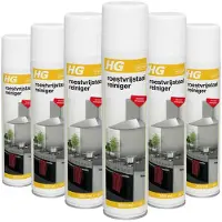 Hg 6x Hg Roestvrijstaal Reiniger 300 Ml