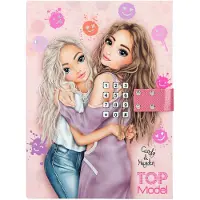 TOPModel dagboek met geheime code HAPPY TOGETHER