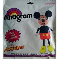 Anagram - Airwalker folieballon - Mickey Mouse - 100 cm - leeg