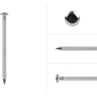 Wovar Bolkop ringnagels RVS A2 - 2.5-2.8 x 50 mm - Doos 200 stuks