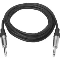 VivoLink Mono audio jackkabel (M) naar mono jack (M) - - 2,5 m - zwart afgeschermd