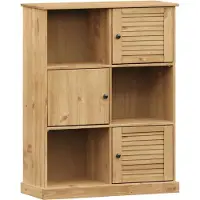 vidaXL Boekenkast VIGO 90x35x114,5 cm massief grenenhout