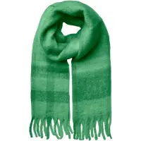 Pieces Sille Long Scarf Fern Green | Groen | Maat: One Size