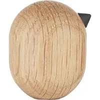 Normann Copenhagen Beeld Little Bird 3 cm Oak