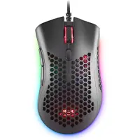 Mars Gaming MMEX, rechts, optisch, USB Type-A, 32000 DPI, zwart