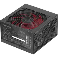 Mars Gaming MPIII650, 650 W, 200 - 240 V, 50/60 Hz, 7 A, Actief, 180 W