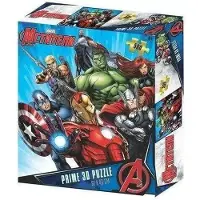 PRIME 3D Marvel Iron Man Puzzle 500 Pieces Rood Kinderen