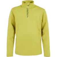 Protest Skipully Boys WILLOWY JR 1/4 Zip Top Spiltpea Green-Maat 164