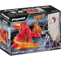 Playmobil Naruto - Sasuke vs. Itachi - 70666 - 37 Onderdelen - - OneSize - Speelgoedfiguren