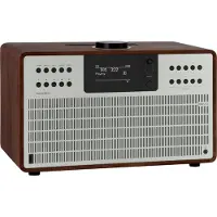Revo SuperCD Walnoot/Zilver