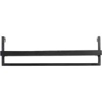 Light & Living Wandplank Maddison - Mangohout - 80cm - Zwart