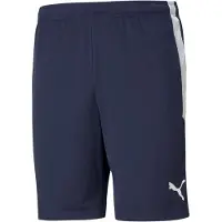 Puma Sportbroek 'TeamLiga' donkerblauw / wit