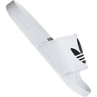 Adidas Originals Muiltjes 'Adilette Lite' zwart / wit