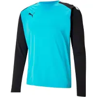 Puma teamPACER Keepersshirt Lange Mouwen Felblauw Zwart Wit