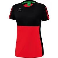 Erima Six Wings Short Sleeve T-shirt Rood 40 Vrouw