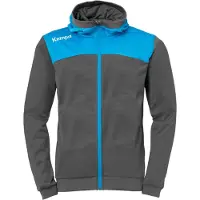 Kempa Trainingsjack azuur / donkergrijs / wit