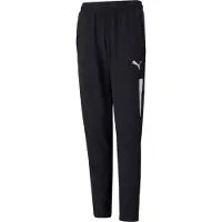 Puma teamLIGA Pro Trainingsbroek Kids Zwart Wit