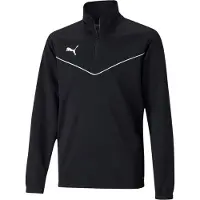 Puma Sportief sweatshirt 'TeamRise' zwart