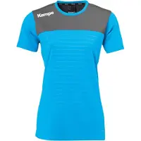Kempa Emotion 2.0 Short Sleeve T-shirt Blauw,Grijs XL Vrouw