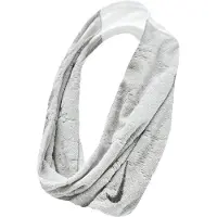 Nike Sporthoofdband grijs / wit