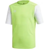 Adidas Functioneel shirt 'Estro 19' neongroen / wit