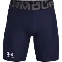 Under Armour HeatGear Slidingbroekje Donkerblauw Zwart Wit
