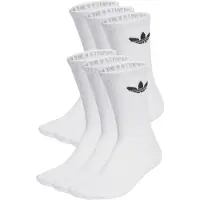 Adidas Originals Trefoil Crew Sokken 6-Pack Wit | 37-39