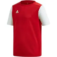 Adidas Functioneel shirt 'Estro 19' vuurrood / wit