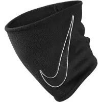 Nike Fleece Nekwarmer 2.0 Zwart Swoosh Wit