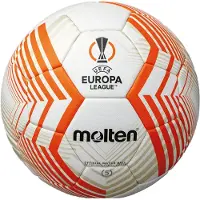 Molten UEFA Europa League Officiële Wedstrijdbal 2022-2023 Wit Oranje Goud