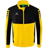 Erima Sportjas geel / zwart / wit